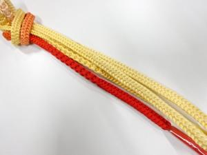 未使用品　正絹　手組帯締め